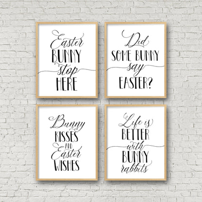 Printable Nursery Wall Art Some Bunny Loves You, Bunny Wall Art Print Nursery