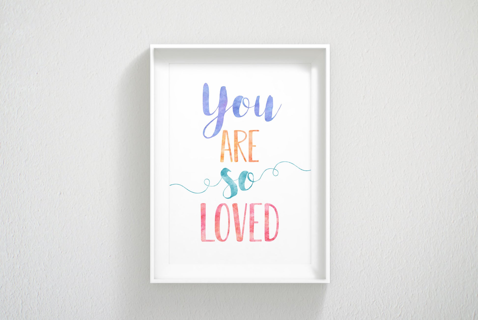 You Are So Loved, Nursery Decor Girl, Printable Quotes, Inspirational Wall Art,
