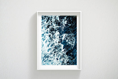 Ocean Printable Wall Art, Waves Print, Blue Ocean Print, Home Decor Print
