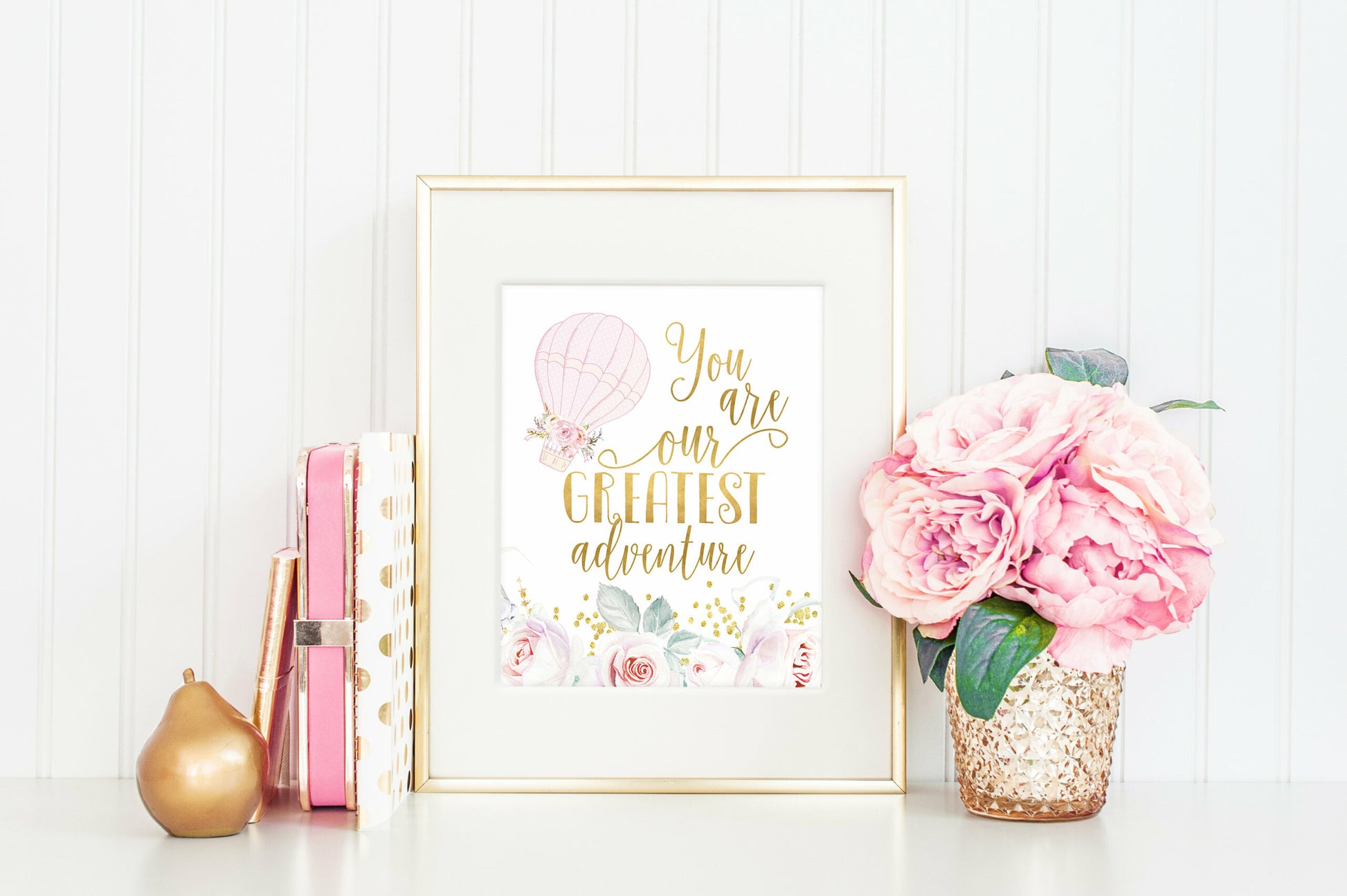 You Are Our Greatest Adventure Printable Nursery Wall Art,Nursery Decor Girl