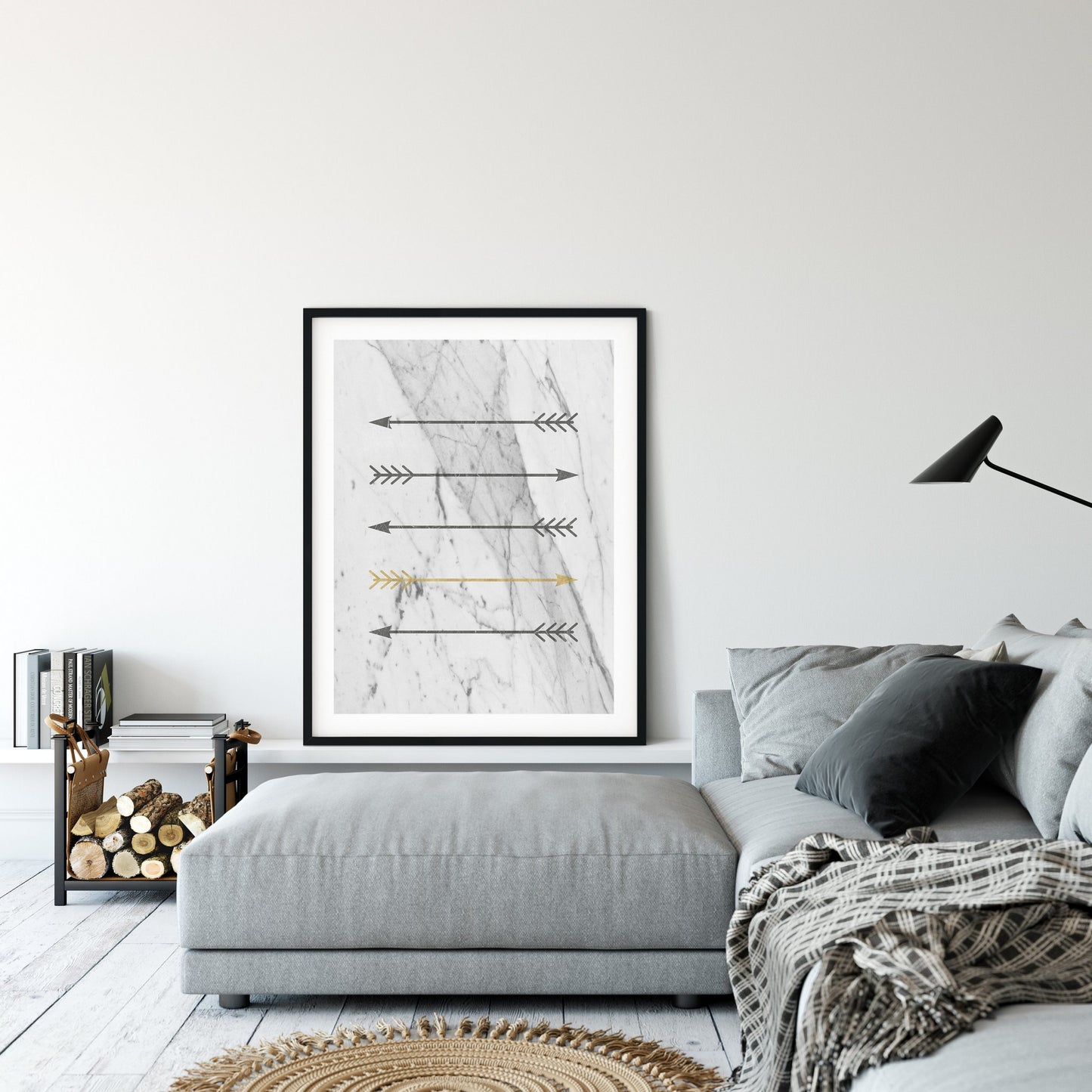 Marble Arrow Print Arrow Wall Art Arrow Poster Room Wall Art Decor