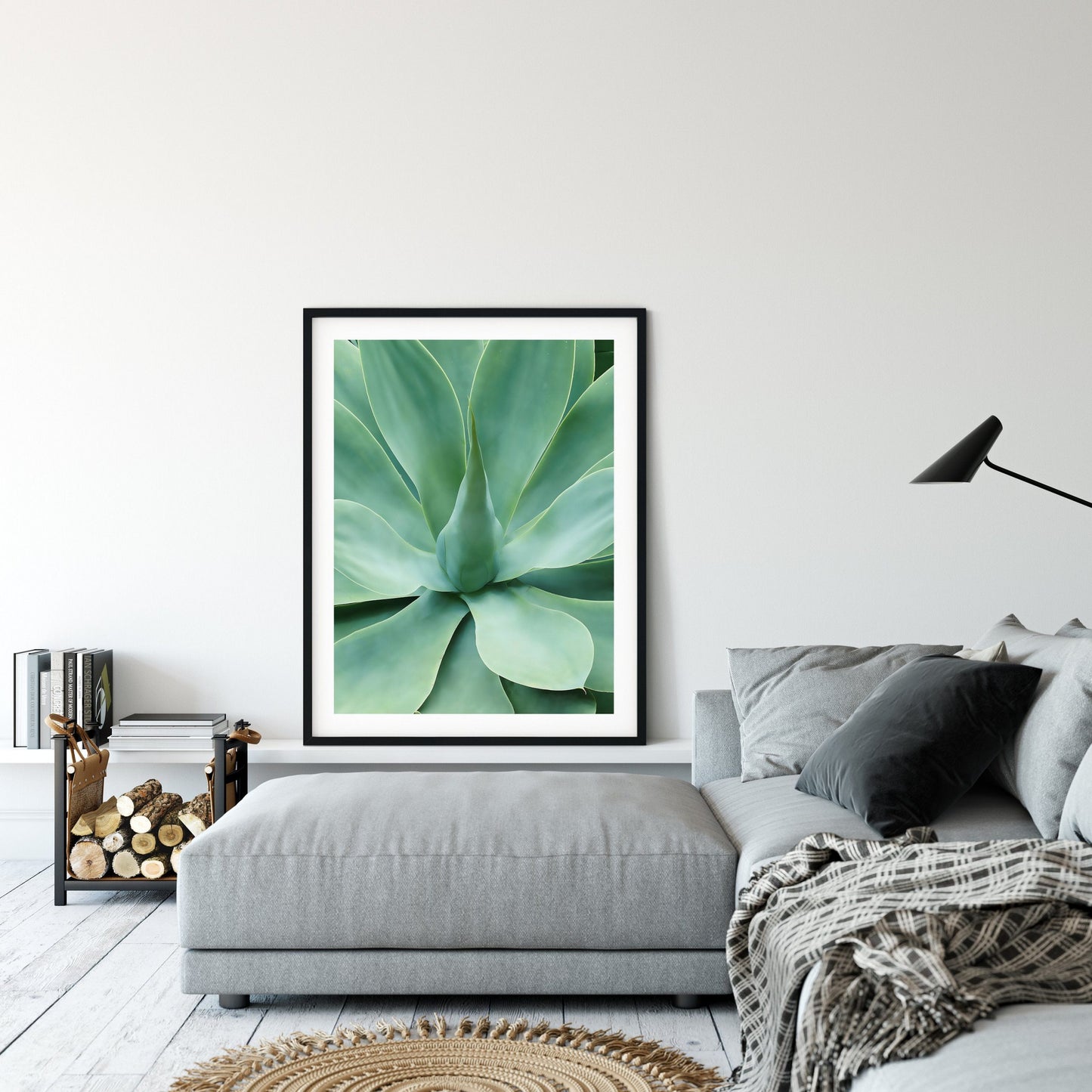 Agave Print, Succulent Prints, Minimal Agave Print, Garden Prints, Wall Art Decor