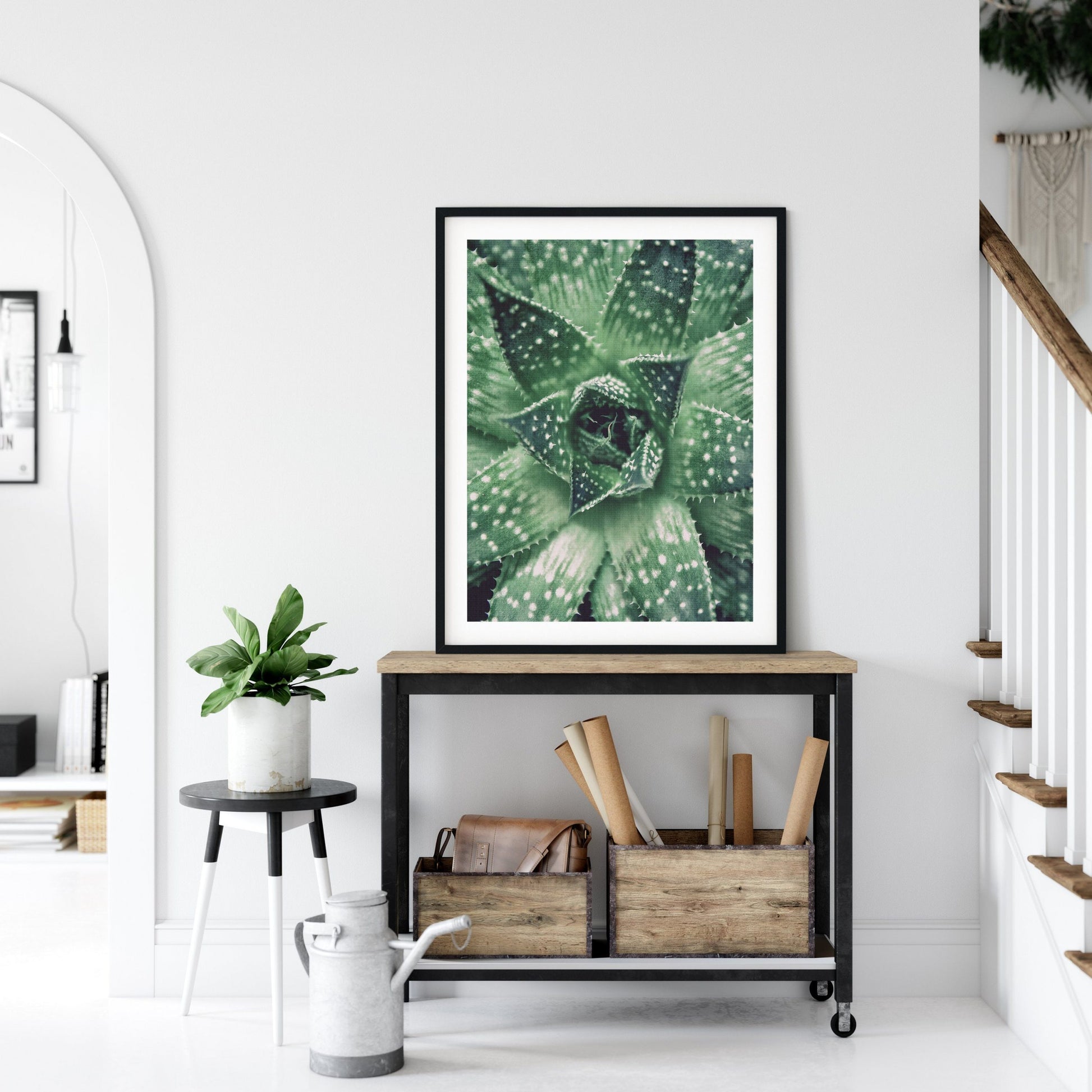 Succulent Art Print, Cactus Wall Art, Succulents and Cacti,Home Decor Print