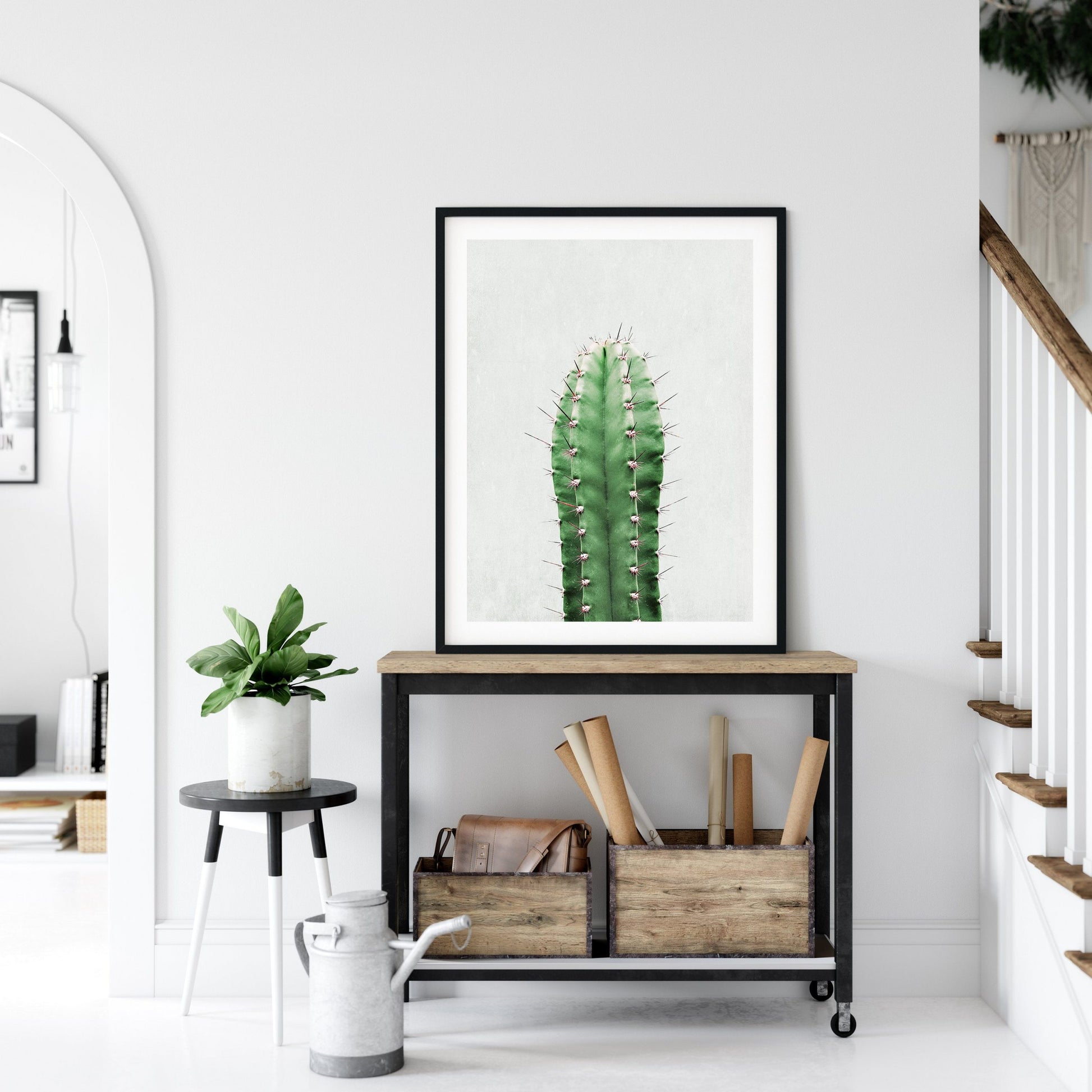 Cactus Printable Wall Art, Mexican Decor, Botanical Print, Home Decor Print
