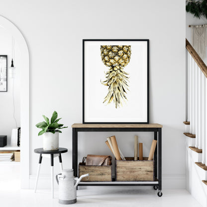 Kitchen Wall Decor, Pineapple Print,Kitchen Printable Wall Art, Home Decor Print