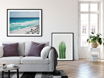 People, Beach Decor Print, Ocean Water Photography Wall Art, Home Decor Print