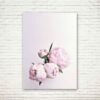 Pink Peony Art, Rose Print, Flower Art Pink Poster, Wall Art, Home Decor Print