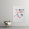 Tom Petty Wildflowers Print You Belong Somewhere Girl Quotes Room Decor