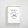 Christian Bible Scripture Wait for the Lord Psalm 27:14, Religious Gifts, Inspirational Wall Art