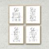 She Is A Dreamer, A Doer A Thinker, She Sees Possibility Everywhere, Girl Quotes Room Decor