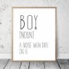 You Are King, Boy Definition,Boys Should Never Be Sent To Bed Nursery Decor