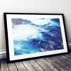 Beach Print, Ocean Waves Decor, Coastal Wall Art,Ocean Water Print, Home Decor