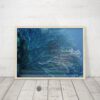 Coral Prints, Navy Decor, Underwater Photography, Aqua Print, Home Decor Print