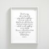Philippians 4:6-7, Don't Worry About Anything, Bible Verse Printable Wall Art Prints