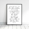 We Will Not Hide Them From Their Children, Psalm 78:4, Bible Verse Prints, Scripture Wall Art