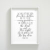 We Will Not Hide Them From Their Children, Psalm 78:4, Bible Verse Prints, Scripture Wall Art