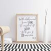 And The Child Grew And Became Strong, Luke 2:40, Bible Verse Wall Art,Kids Room Decor
