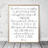 Do Not Be Anxious, Philippians 4:6-7, Christian Wall art, Bible Verse Wall Art, Nursery Printable Art