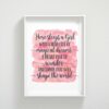 Here Sleeps a Girl With a Head Full of Magical Dreams, Girl Quotes Room Decor