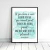 If You Hear a Voice Within You, Vincent Van Gogh Quote, Inspirational Wall Art