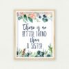 There Is No Better Friend Than A Sister, Sister Gift, Sister Quotes, Sisters Room Decor