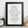 Don't Worry About Tomorrow, Matthew 6:34, Bible Verse Printable Wall Art,Nursery Bible Quotes