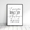 Everyone Brings Joy To This House Some Home Printable Wall Art, Funny Quotes