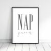 Nap Queen Printable Wall Art, Girls Room Wall Art, Girl Quotes Room Decor