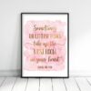 Sometimes The Littlest Things Take Most Room in Your Heart,Nursery Wall Art