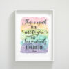 There Is A Path From Me To You, Rumi Quote,Wall Art, Nursery Print Wall Art