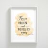 The Sun Will Rise And We Will Try Again,Nursery Prin Decor,Inspirational Quote