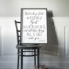 But Seek Ye First the Kingdom Of God, Matthew 6:33, Bible Verse Printable,Nursery Decor,Room Art