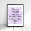 There Is A Fountain Inside You,Rumi Quote,Nursery Print Decor,Quotes Wall Art