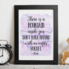 There Is A Fountain Inside You,Rumi Quote,Nursery Print Decor,Quotes Wall Art
