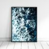 Ocean Printable Wall Art, Waves Print, Blue Ocean Print, Home Decor Print
