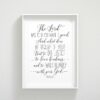 The Lord Has Told You What Is Good, Micah 6:8, Catholic Prayer, Bible Verse Printable,Nursery Decor