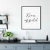 Minimalist Kitchen Decor Bon Appetit,Kitchen Printable Wall Art, Decor Print