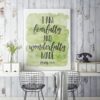 I Am Fearfully And Wonderfully Made, Psalm 139:14, Printable Scripture Wall Art, Bible Verse Prints