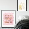 If It Doesn't Challenge You, Nursery Printable Decor,Motivational Wall Art