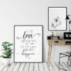 Spread Love Everywhere You Go, Mother Teresa Quote, Nursery Wall Art