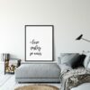 I Have Nothing To Wear Print, Printable Wall Art, Fashion Prints, Bed Decor