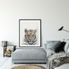 Tiger Print, Safari Nursery Decor, Tiger Wall Art Animal Photo Home Decor Print