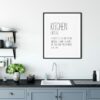 Funny Kitchen Definition Print, Kitchen Printable Wall Art, Home Decor Print