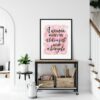 Funny Feminist Quote, Female Bedroom Wall Decor, Girl Quotes Room Decor