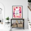 In a field of roses she is a wildflower, Girl Printable, Girl Quotes Room Decor