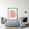 Hustle and Heart Will Set You Apart, Inspirational Quotes, Motivation Print Art