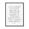 "For The World Of God Is Alive And Active, Hebrews 4:12" Bible Verse Poster Print