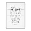 "Blessed Are Those Who Have Believed, John 20:29" Bible Verse Poster Print