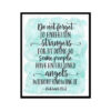 "Do Not Forget To Entertain Strangers, Hebrews 13:2" Bible Verse Poster Print