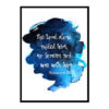 "The Lord Alone Guided Him, Deuteronomy 32:12" Bible Verse Poster Print